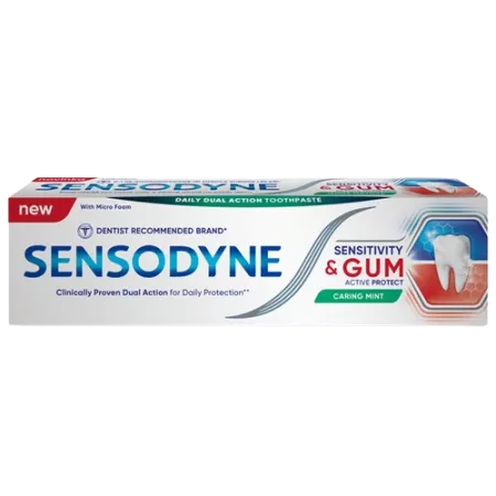 Igiena orala - PASTA DE DINTI SENSODYNE SENSITIVITY & GUM * 75 ML, farmacom.ro