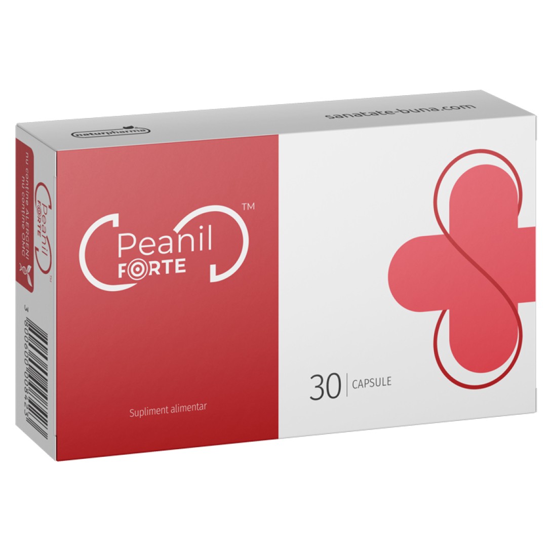 Pastile pentru somn si stres - PEANIL FORTE * 30 CAPSULE, farmacom.ro