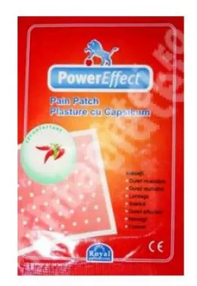 Aparatura si dispozitive medicale - PLASTURE ANTIREUMATIC RED HOT POWER EFFECT * 1 BUC ATLAS, farmacom.ro