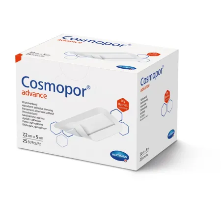 Tehnico medicale - PLAST COSMOPOR ADVANCE 7.2 X 5 CM * 25 BUC, farmacom.ro