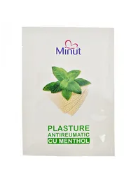 Aparatura si dispozitive medicale - PLASTURE MINUT ANTIREUMATIC MENTOL 12CM/18CM * 1 BUC, farmacom.ro