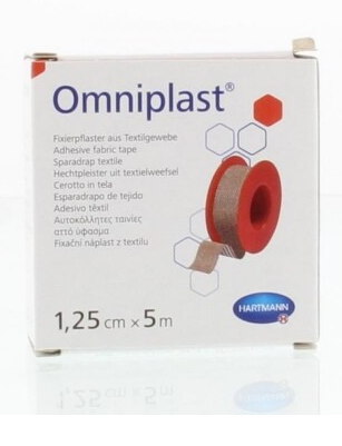 Tehnico medicale - PLAST OMNIPLAST TEXTIL 1.25 CM * 5 M 900440, farmacom.ro