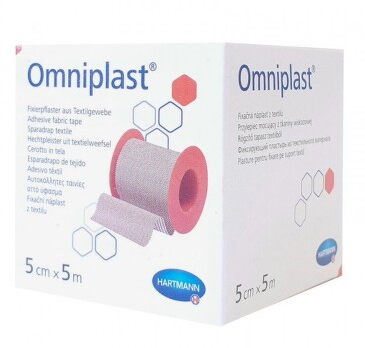 Tehnico medicale - PLAST OMNIPLAST TEXTIL 5 CM * 5 M 900442, farmacom.ro