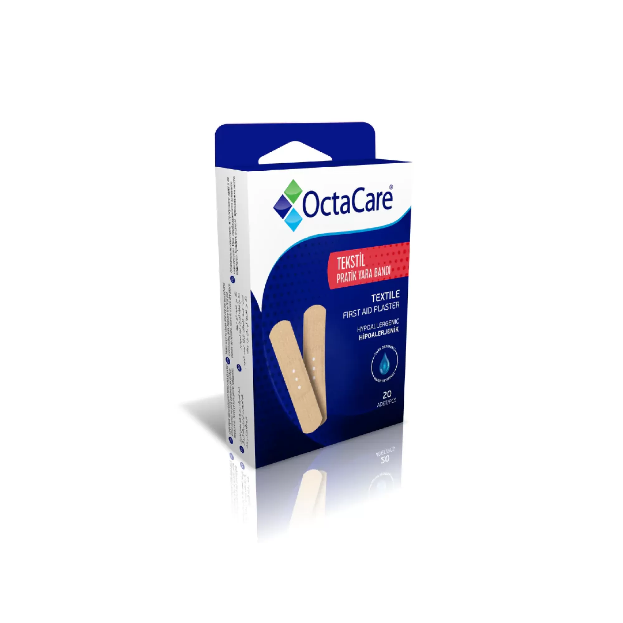 Tehnico medicale - PLAST PRIM AJUTOR SUPORT TEXTIL 19MM*72MM * 20 BUC OCTA 110, farmacom.ro