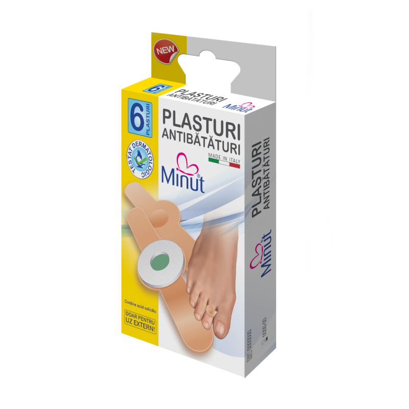 Tehnico medicale - PLASTURI ANTIBATATURI MINUT * 6 BUC, farmacom.ro