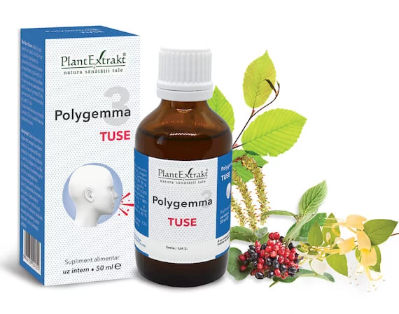 Tincturi si uleiuri - POLYGEMMA NR. 3 (TUSE) * 50 ML, farmacom.ro