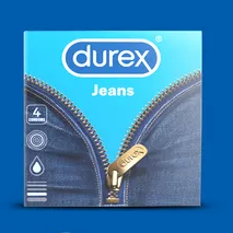 Protectie si lubrifianti - PREZERVATIVE DUREX JEANS * 4 BUC, farmacom.ro