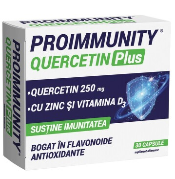 Vitamine si suplimente - PROIMMUNITY QUERCETIN PLUS * 30 CPS, farmacom.ro