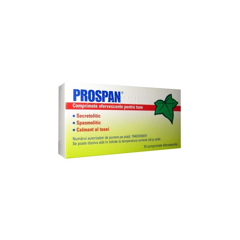 Medicamente fara reteta (OTC) - PROSPAN * 10 COMPRIMATE EFERVESCENTE, farmacom.ro