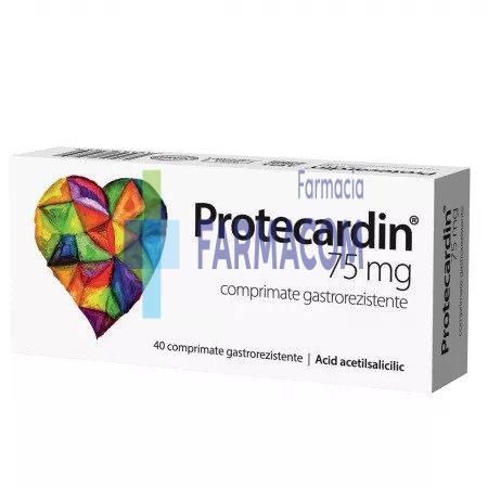 Medicamente fara reteta (OTC) - Protecardin 75 mg, 40 comprimate, Biofarm, farmacom.ro