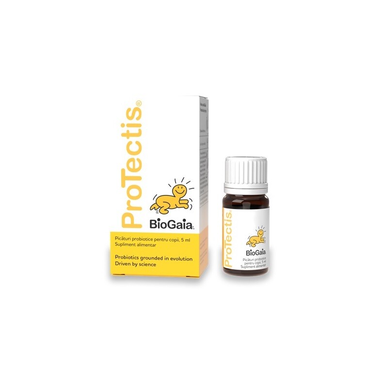 Prebiotice si Probiotice adulti si copii - PROTECTIS PICATURI PROBIOTICE * 5 ML, farmacom.ro