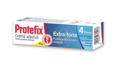 Frumusete si ingrijire - Protefix Extra Forte, crema adeziva pentru proteze, 40ml, farmacom.ro