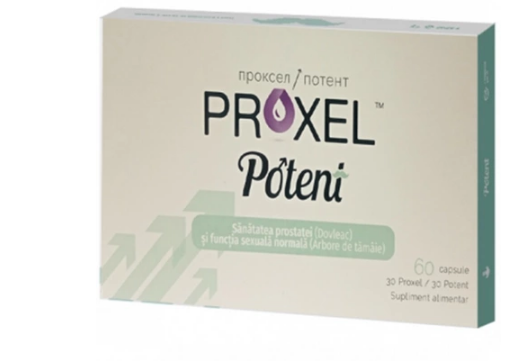 Vitamine si suplimente - PROXEL POTENT * 60 CPS, farmacom.ro