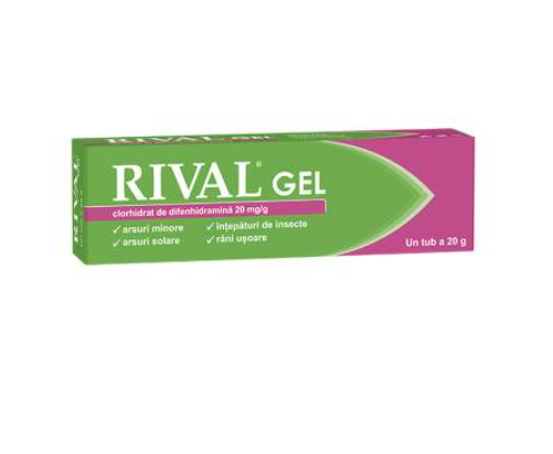 Medicamente fara reteta (OTC) - RIVAL GEL * 20 G, farmacom.ro