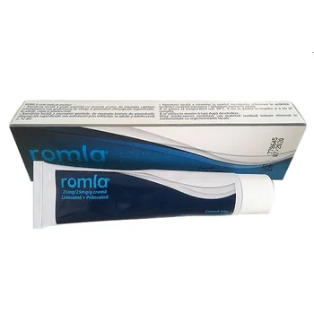 Medicamente OTC - fara reteta - ROMLA 25MG/25MG/G * 30 G CREMA  MAGNAPHARMA, farmacom.ro