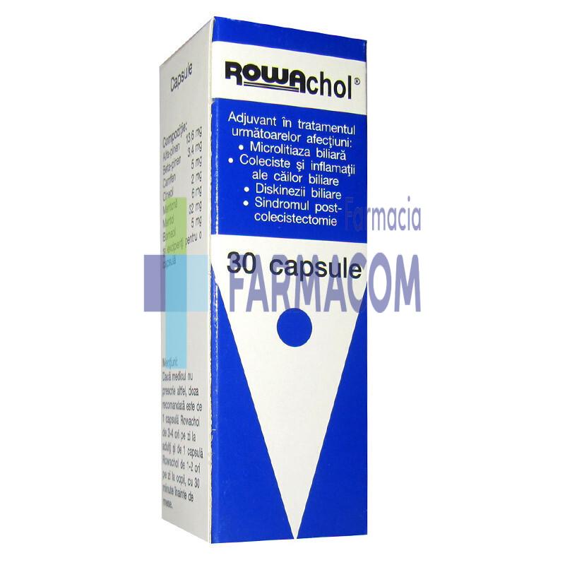 Medicamente fara reteta (OTC) - ROWACHOL * 30 CPS, farmacom.ro