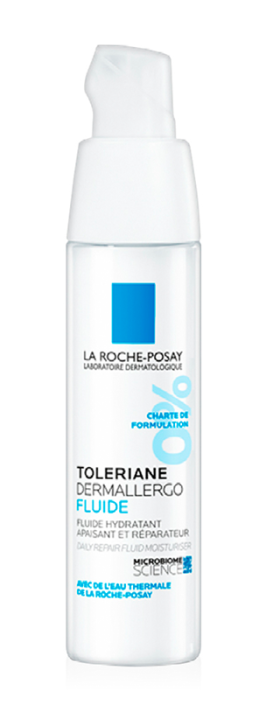 Fata - La Roche Posay Toleriane Dermallergo fluid hidratant si reparator pentru ten, 40 ml, farmacom.ro