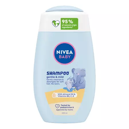 Articole ingrijire bebe - SAMPON SI BALSAM DE BAIE NIVEA BABY * 200 ML 80503, farmacom.ro