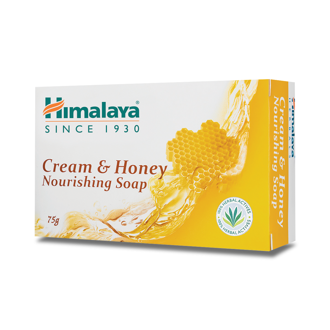 Ingrijire corporala - SAPUN SOLID HRANITOR CU SMANTANA SI MIERE *75G HYMALAYA 1609, farmacom.ro