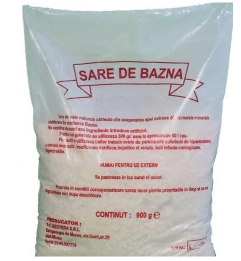 Suplimente alimentare - SARE DE BAZNA * 900 G GEOTERA, farmacom.ro