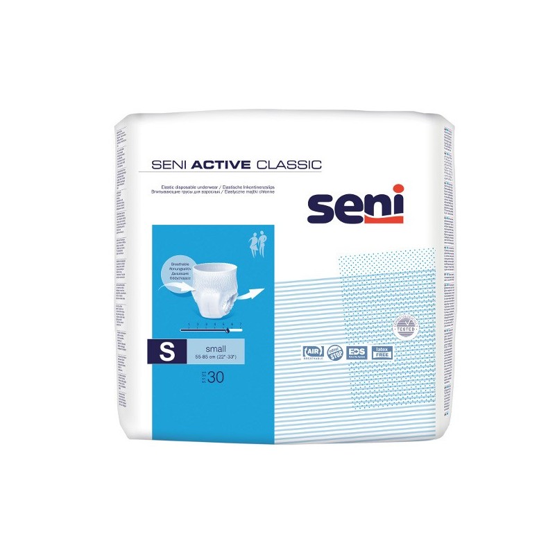 Incontinenta - SCUTECE AD SENI ACTIV CHILOT ELASTIC CLASSIC SMALL * 30 BUC, farmacom.ro