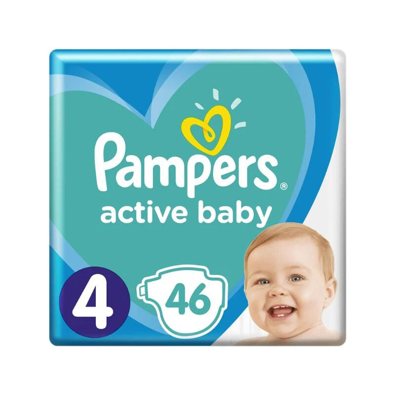 Igiena si ingrijire copii - SCUTECE COPII PAMPERS 9-14 KG * 46 BUC, farmacom.ro