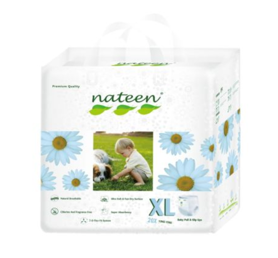 Mama si copilul - SCUTECE HIPOALERGENICE FLEX&FIT PREMIUM PANTS XLARG  NR.5, 12-17 KG*20 BUC NATEEN, farmacom.ro