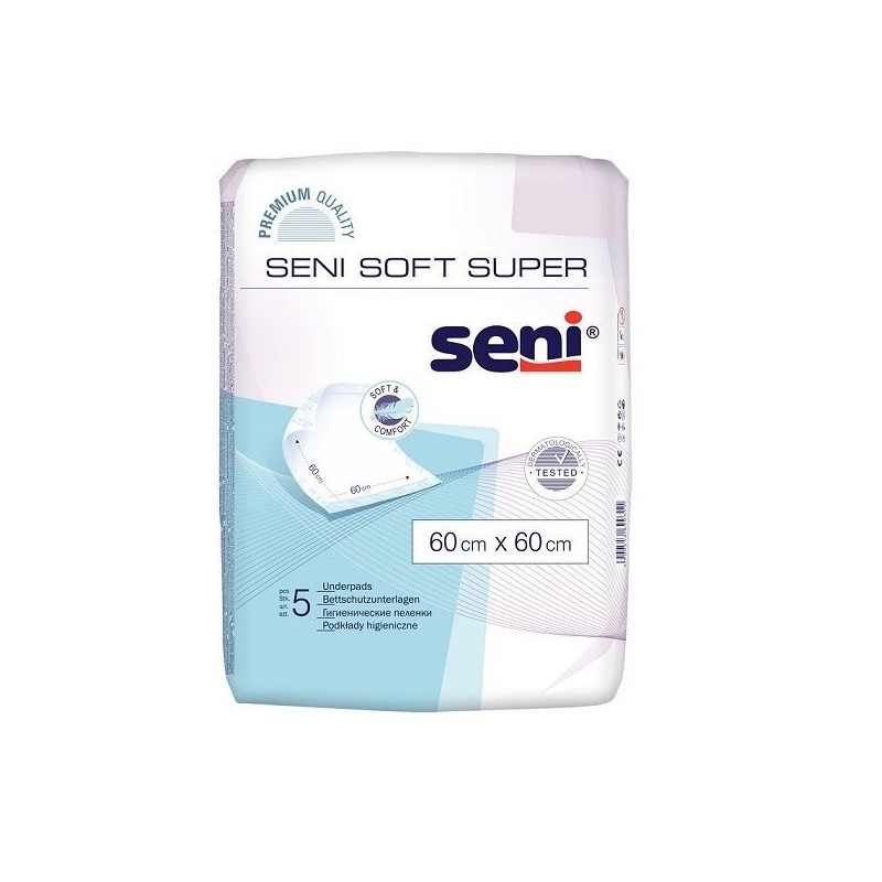 Incontinenta - ALEZE PAT SENI SOFT 60*60  5 BUC, farmacom.ro