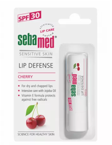 Dermato-Cosmetice - SEBAMED BALSAM PROTECTOR DERMATOLOGIC PENTRU BUZE CU AROMA CIRESE SPF30 *4.8G, farmacom.ro
