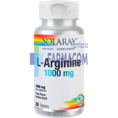 Sanatatea sistemului<br>digestiv - SECOM L-ARGININE 1000 MG, HEPATO-PROTECT, 30 TABLETE, farmacom.ro