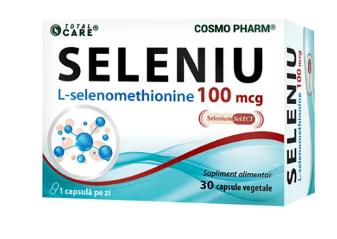 Vitamine si minerale - SELENIU 100 MCG * 30 CPS  COSMO PHARM, farmacom.ro