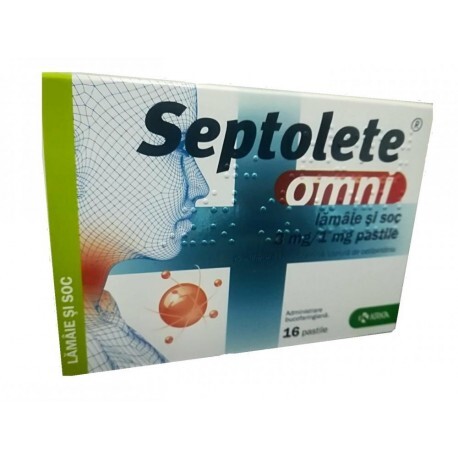 Medicamente fara reteta (OTC) - SEPTOLETE OMNI LAMAIE SI SOC 3MG/1MG * 16 PASTILE, farmacom.ro