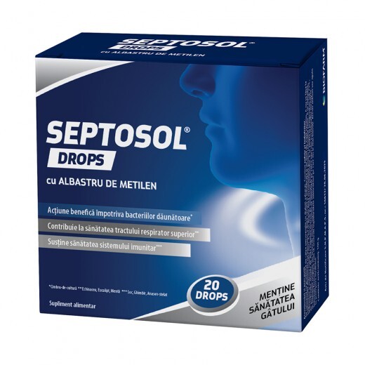 Suplimente, Produse naturiste, Vitamine si Minerale - SEPTOSOL DROPS * 20 DROPSURI, farmacom.ro