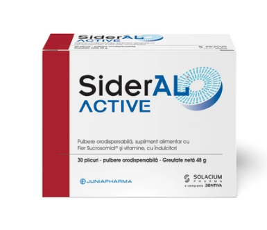 Vitamine si suplimente - SIDERAL ACTIVE * 30 PLIC, farmacom.ro