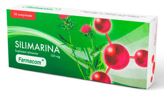 Suplimente alimentare Farmacom - Silimarina, 150 mg, 30 comprimate, Farmacom , farmacom.ro