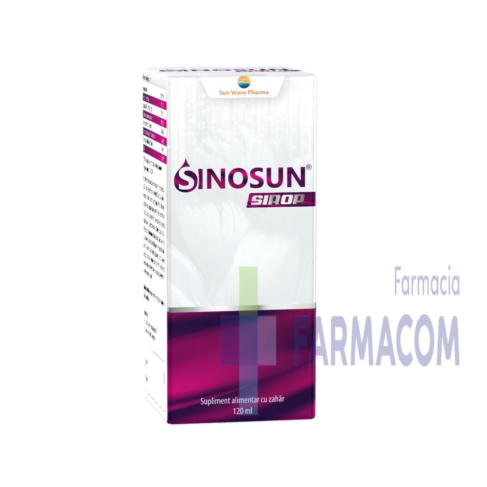 Sistemul respirator - SINOSUN SIROP * 120 ML *, farmacom.ro