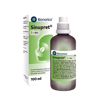 Medicamente fara reteta (OTC) - SINUPRET SIROP JUNIOR 2+ * 100 ML, farmacom.ro