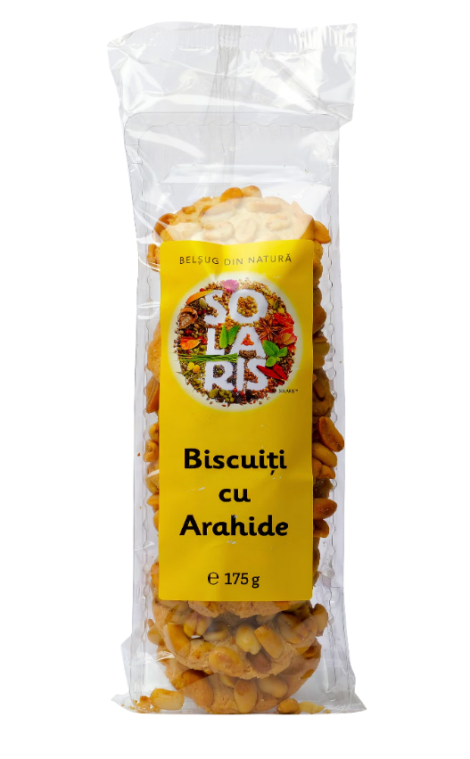 Dieta si Wellness - SOLARIS BISCUITI CU ARAHIDE * 175 G, farmacom.ro