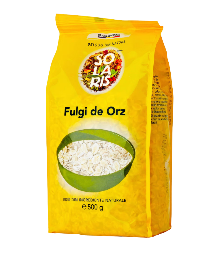 Dieta si Wellness - SOLARIS FULGI DE ORZ * 500 G, farmacom.ro