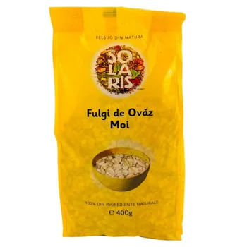 Dieta si Wellness - SOLARIS FULGI DE OVAZ MOI * 400 G, farmacom.ro