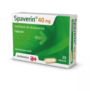 Medicamente fara reteta (OTC) - SPAVERIN 40 MG * 20 CPS, farmacom.ro