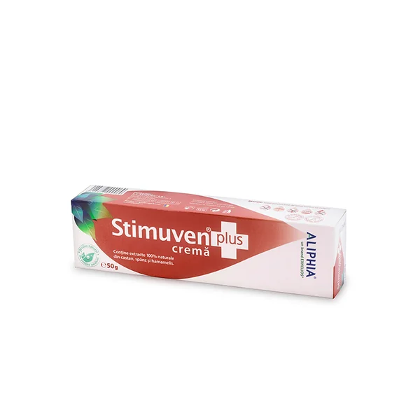 Afectiuni circulatorii si hemoroidale - STIMUVEN PLUS CREMA * 50 G, farmacom.ro
