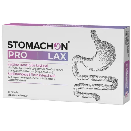 Vitamine si suplimente - STOMACHON PRO LAX * 30 CAPSULE, farmacom.ro