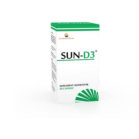 Vitamine si minerale - SUN D3 60COMPR, farmacom.ro