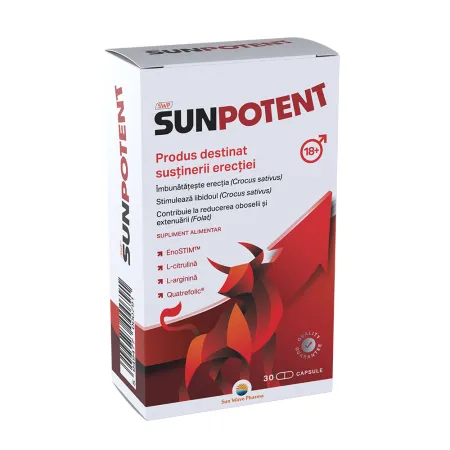 Cuplu si sex - SUN POTENT * 30 CPR, farmacom.ro
