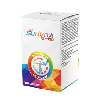 Vitamine si minerale - SUNVITA COMPLEX * 30 COMPRIMATE, farmacom.ro