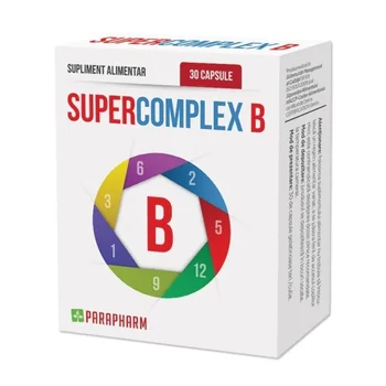 Vitamine si minerale - SUPER COMPLEX B * 30 CAPSULE, PARAPHARM, farmacom.ro