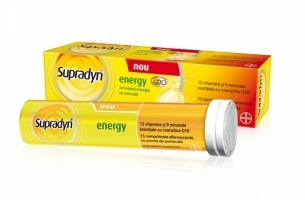 Vitamine si minerale - Supradyn Energy efervescent, Q10 X 15 comprimate, farmacom.ro