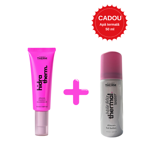 Frumusete si ingrijire - SYNERGY THERM HIDRA-THERM CREMA HIDRATANTA PENTRU FATA*50ML+MINI APA THERMALA BAILE FELIX*50 ML PROMO, farmacom.ro