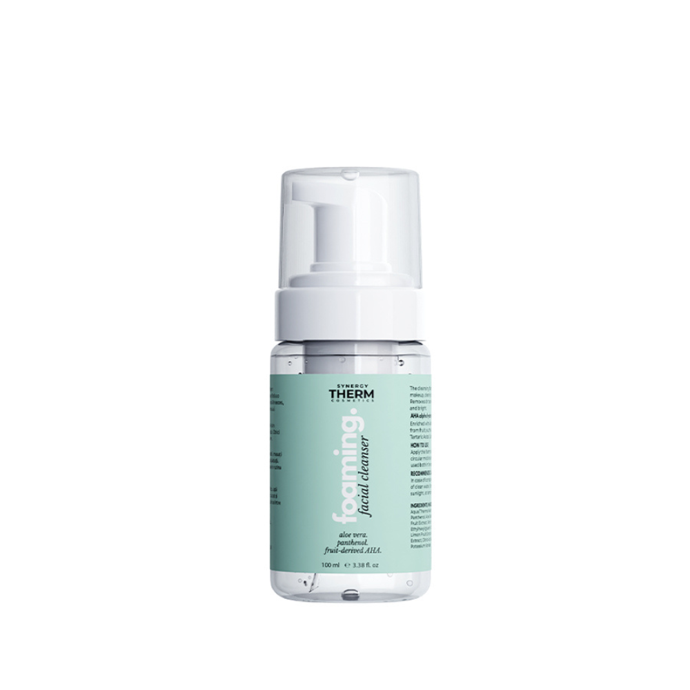 Frumusete si ingrijire - SYNERGY THERM MINI SPUMA DE CURATARE FACIALA * 100 ML, farmacom.ro